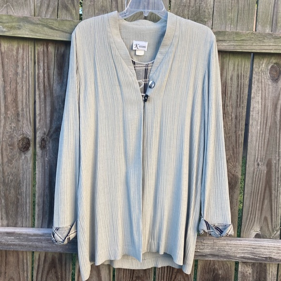 Vintage-late80’s-early90’s Jacket/tank, size M? - Picture 12 of 12